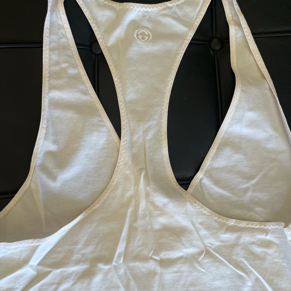 GUCCI White Sleeveless Top - Picture 3 of 9